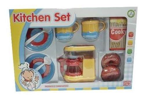 Set de Cocina con Accesorios Niñas Juguete x1 GENERICO