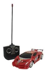 Carro-a-control-remoto-juguete-de-carrera-rojo