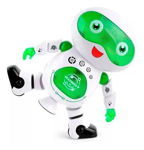 Robot bailarin educativo con luces y musica, juguete ninos