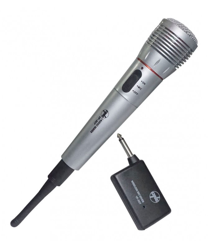 Wireless & Wired 2 in 1 microphone Dynamic