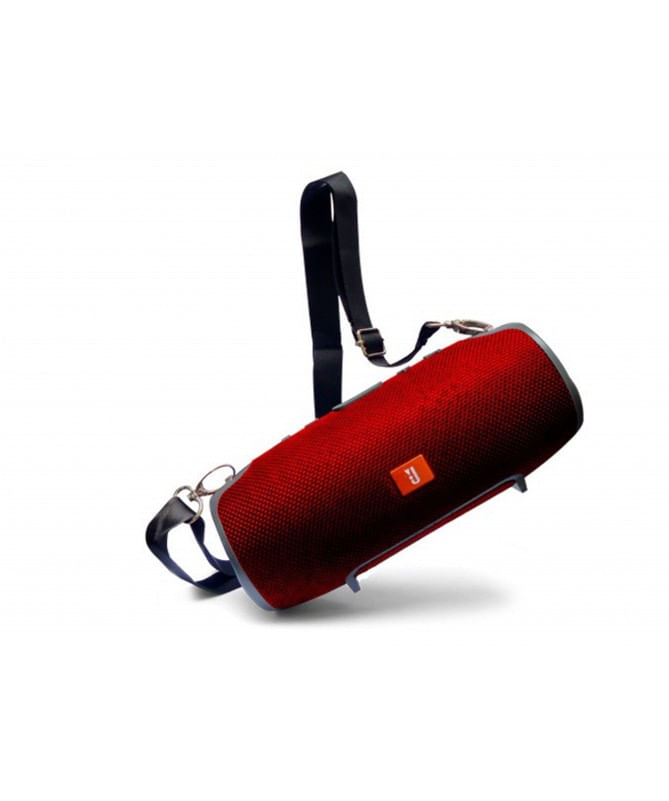 Parlante-Bluetooth-Rojo