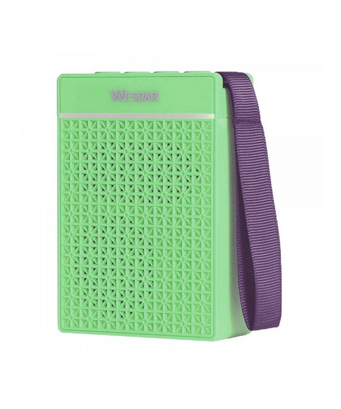 PARLANTE-BLUETOOTH-WESDAR-K35-PORTATIL-POTENTE-GREEN