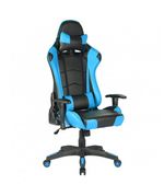 SILLA-OFICINA-ESCRITORIO-ERGONOMICA-ULTRA-GAMER-JUEGOS-NEGRO-Y-AZUL-CLARO