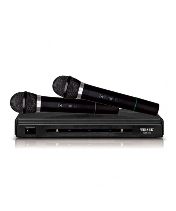  DXQMY Sistema de micrófono inalámbrico dual K30, 2