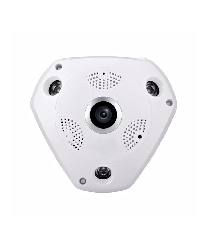 Camara Seguridad Ip Wifi Inalambrica Hd 360° Panoramica