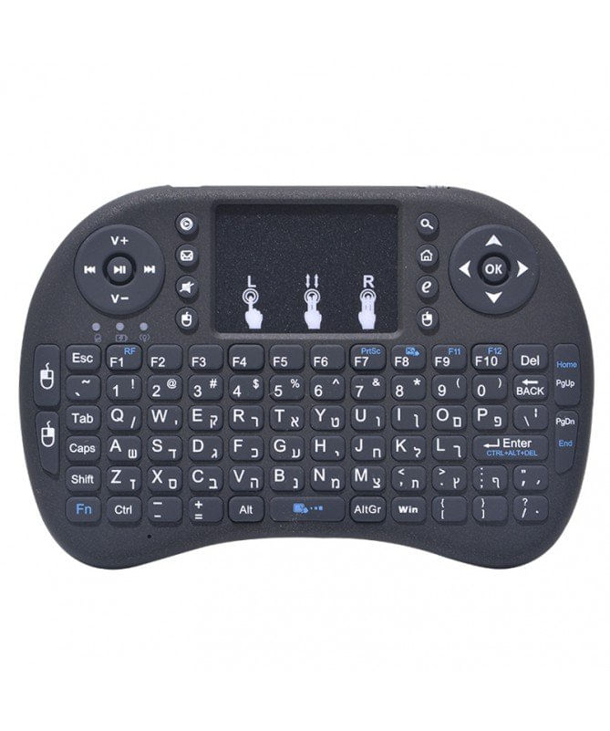 MINI TECLADO WIRELES RETROILUMINADO PARA SMART TV BOX TV PS3