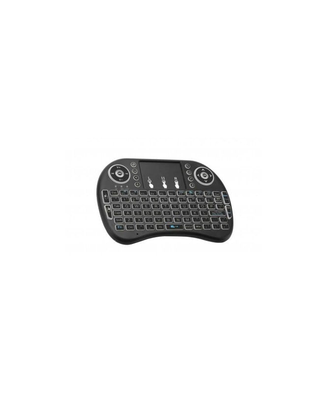 MINI TECLADO WIRELES RETROILUMINADO PARA SMART TV BOX TV PS3 LaBahia.ec