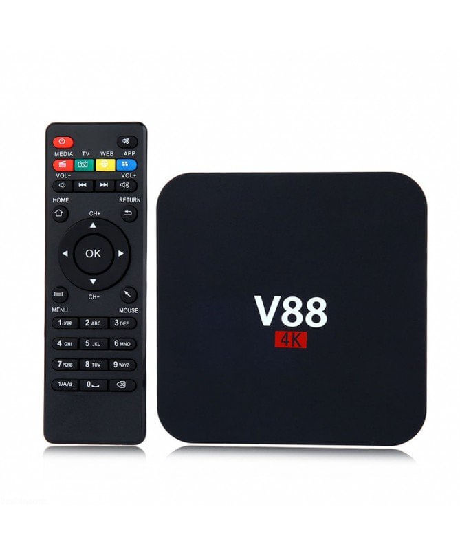 Android TV Quad Core primer 1 GB RAM AMLS812 Smart TV Box totalmente  decodificar 4K2K TM8C