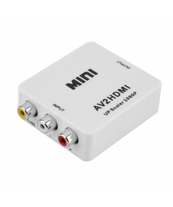 Adaptador Convertidor RCA A Hdmi Con Audio y Video - Novicompu