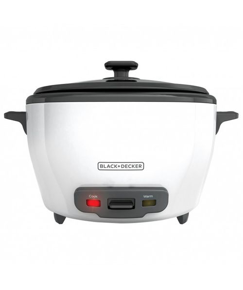 Olla arrocera de 28 tazas cocinadas black and decker