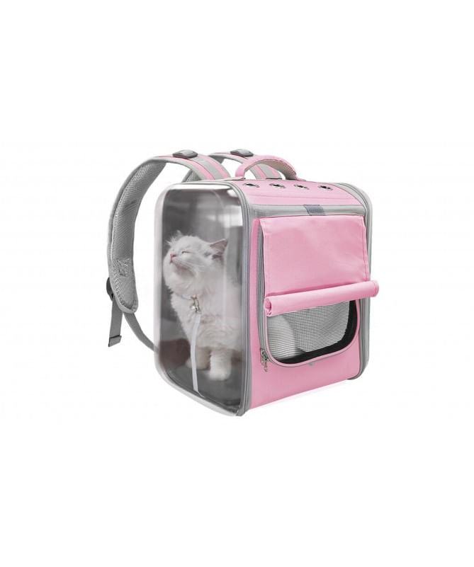 Mochila-para-mascota-varios-cierres-elegante