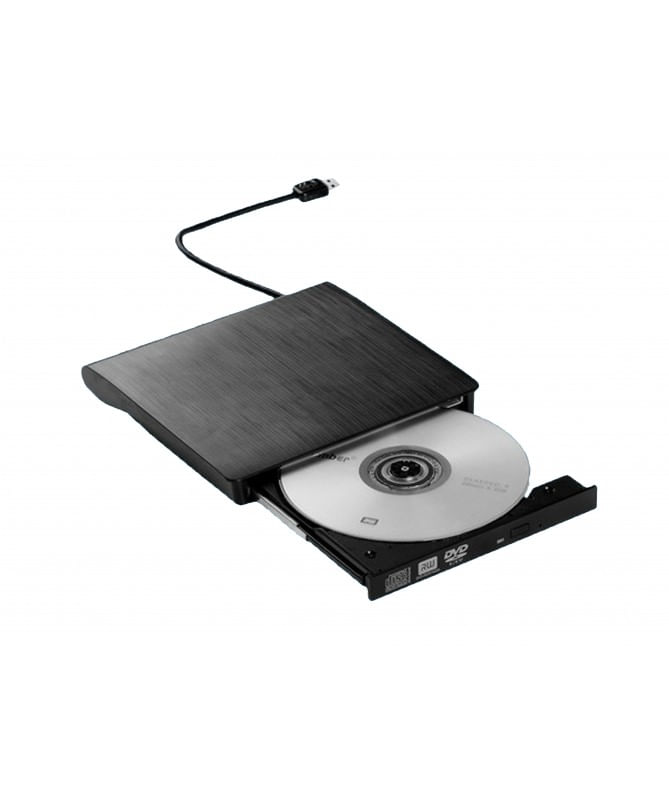 Lector Y Grabador De Dvd Externo Usb Ultra Slim Pc Laptop - NITRON