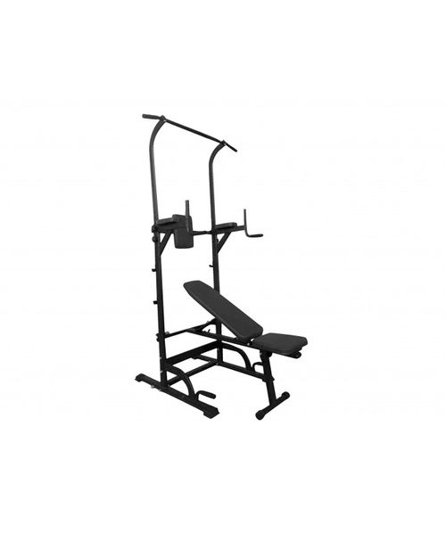 Home gym multifunción con banco