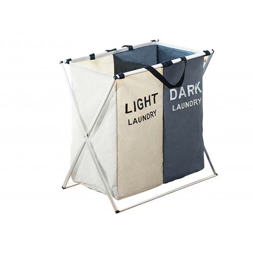 Doble tacho de lavandería para ropa