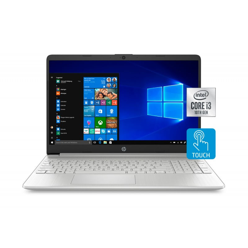 Laptop Hp Core I3 10ma 256gb 8gb 15pulg Touch Novicompu 6565