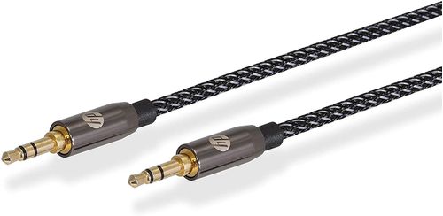 Cable auxiliar HP PRO 3.5mm, 1.5 metros