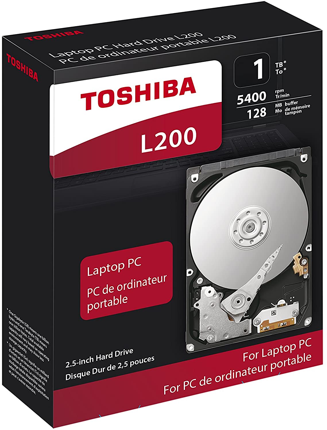 Disco duro Toshiba 2.5HDWL para laptop Novicompu