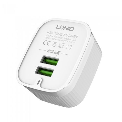 Cargador Rápido para Celular 18W Q3 Ldnio A1204Q