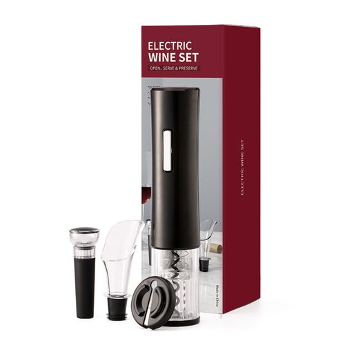 Set de destapador eléctrico para vino