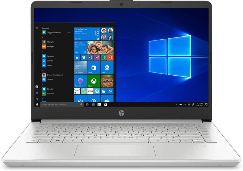 Laptop HP Core i3 11va, 256gb, 8gb, 14pulg, bt, tec ilu - Novicompu