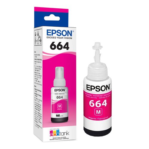 Botella Tinta EPSON T664 L310 L380 L375 L395 L575 L1300 Negro T664120- –  GRUPO DECME