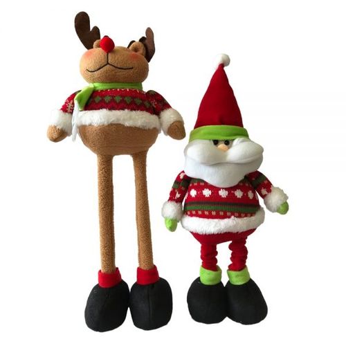 Muñeco navideño decoración 60 CM DE ALTO