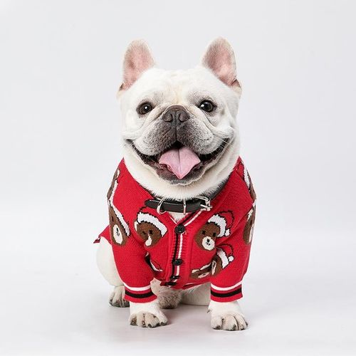 Abrigo navideño para mascotas