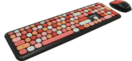 Combo teclado + mouse colores
