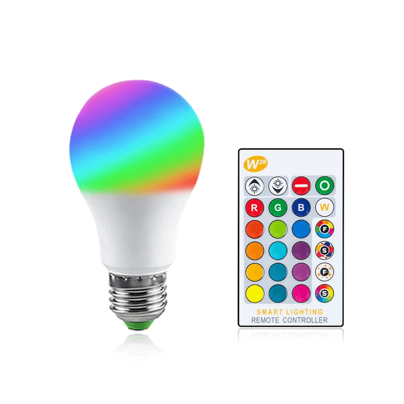 Foco Led control remoto de colores