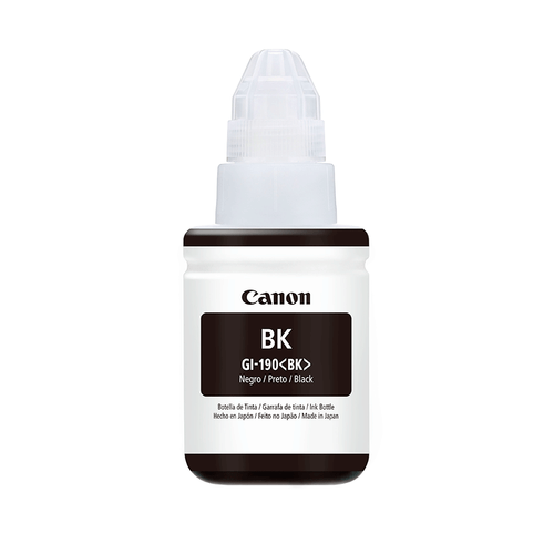 Botella de Tinta para Impresora Canon Black, Cyan, Magenta, Yellow
