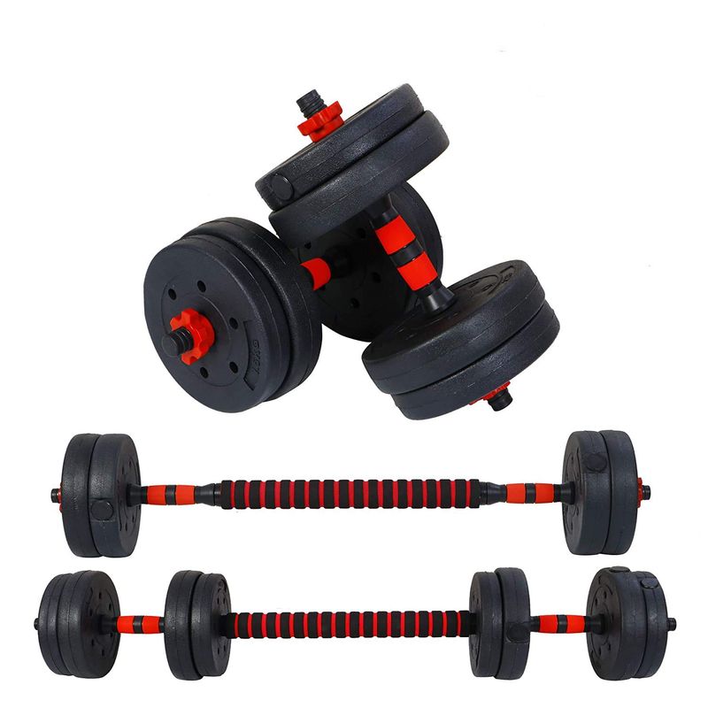 Set Pesas 40kg Iron con 2 mancuernas + ajustadores