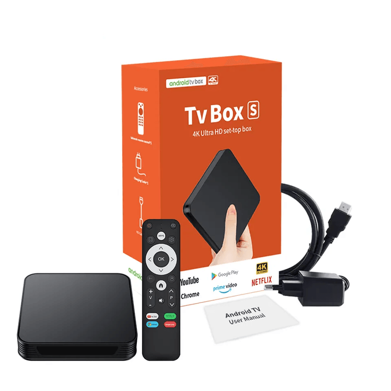 TV box quadcore 2gb, 16gb, 4k HD, android 11 - Novicompu