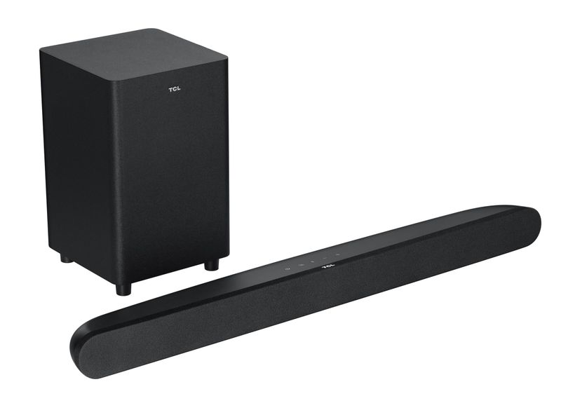 JBL Bar 2.1  Barra de sonido con configuración de canales 2.1 y altavoz de  graves inalámbrico