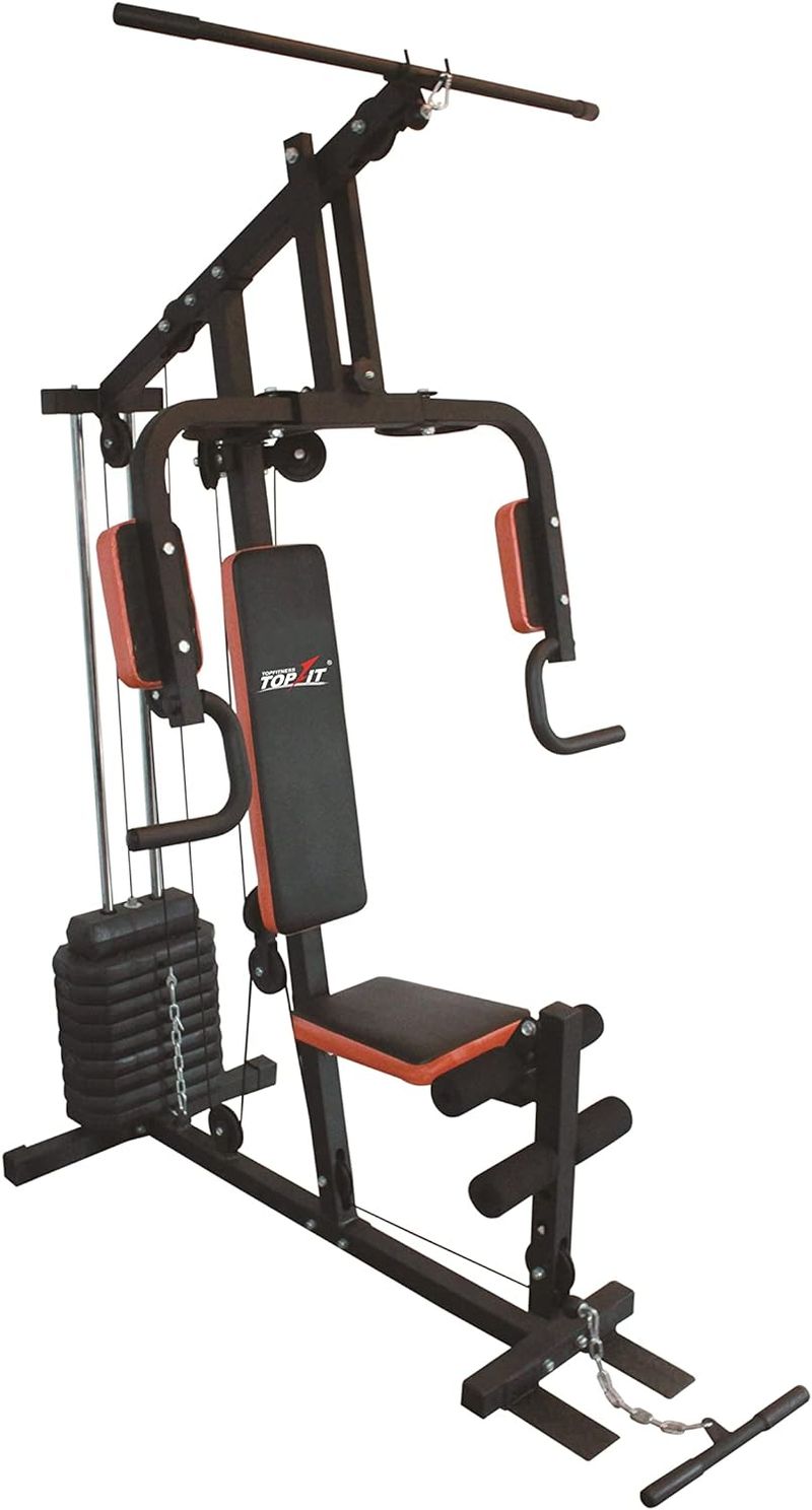 Máquina de gimnasio multifuncional de acero con capacidad máxima de 100 kg  Vida XL 90485