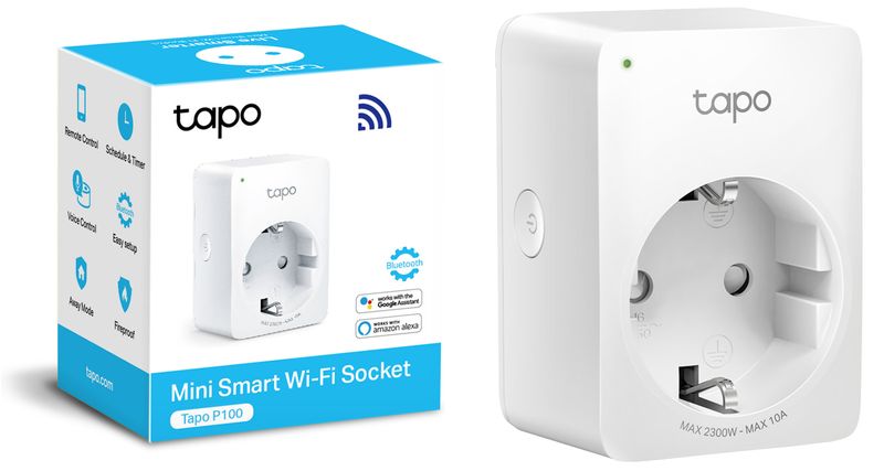 Enchufe Tapo P100 Wi-Fi Inteligente Mini - Novicompu