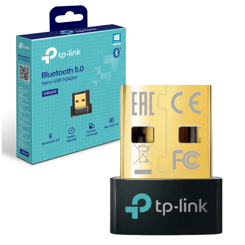 Adaptador TP-Link UB500 Nano USB Bluetooth 5.0 - Novicompu