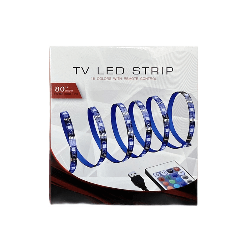 Tira LED, Tiras de Luces LED RGB 3M Para 40 – 60 en TV, LEHOU USB LED