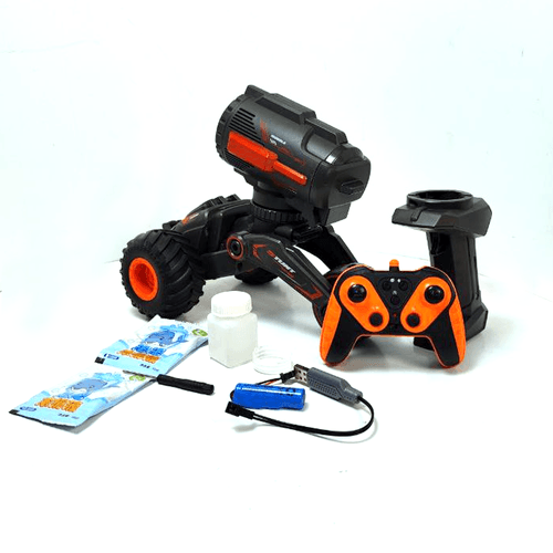 Carro 2 en 1 acrobático de tiro con burbujas y agua  C062A