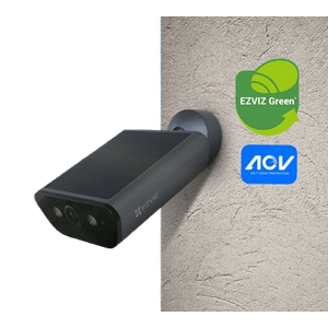Cámara de vigilancia Ezviz CB5 | Cámara de batería solar con visión nocturna a color, Wi-Fi y audio bidireccional