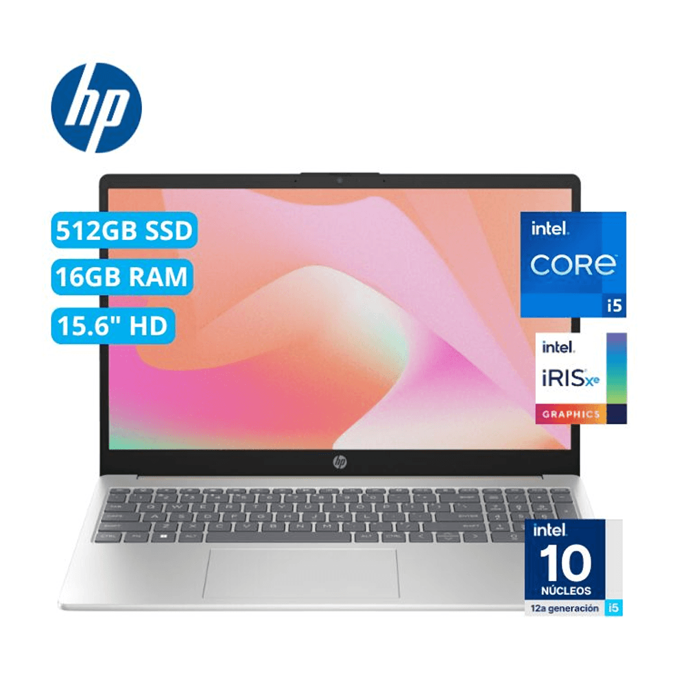 Laptop HP 15-FD0053LA CORE I5-1235U 16GB RAM 512GB SSD GOLD