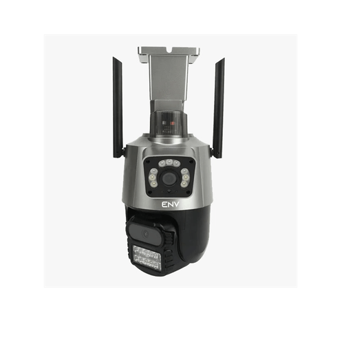 Cámara IP ENV Doble Lente y Alarma