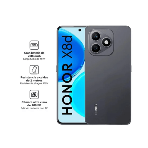 Celular Honor X8D 8GB + 256GB