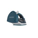 PLANCHA DE ROPA BLACK DECKER- 1200W LIVIANA CABLE RETRACTIL SUELA CERAMICA AZUL