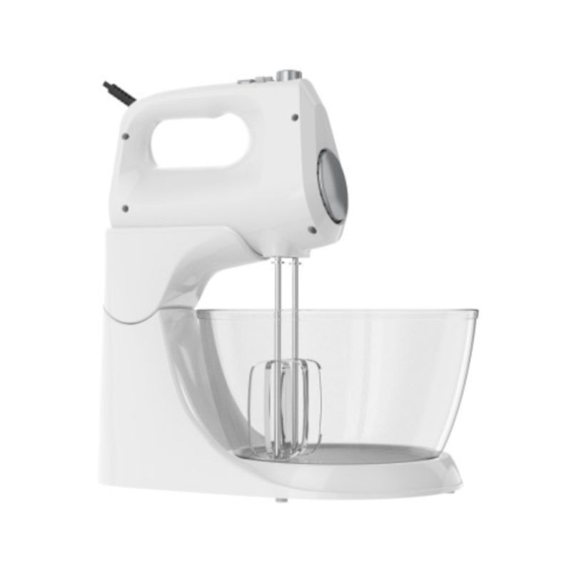 BATIDORA DE PEDESTAL BLACK DECKER 250W 5 VELOCIDADES 2 TAZONES VIDR.-PLAST. TURBO BLANCA
