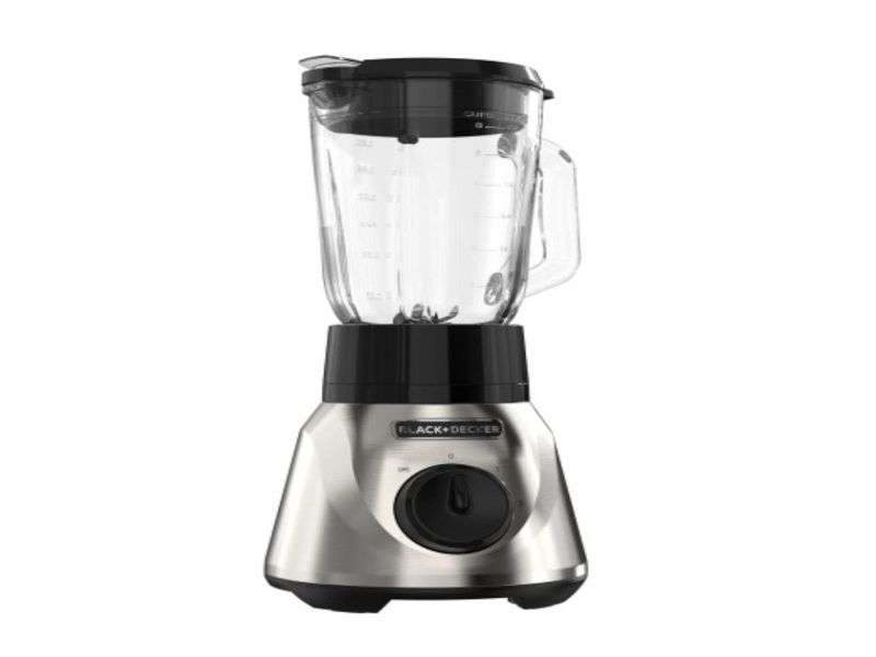 LICUADORA TRICUADORA BLACK DECKER 800W JARRA DE VIDRIO 1.5 LTS 2 VELOCIDADES+PULSO ACERO INOX.