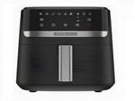 FREIDORA DE AIRE BLACK DECKER 7.5 LTS 1700W 9 FUNCIONES  PREPROGRAMADAS PANTALLA TACTIL NEGRO
