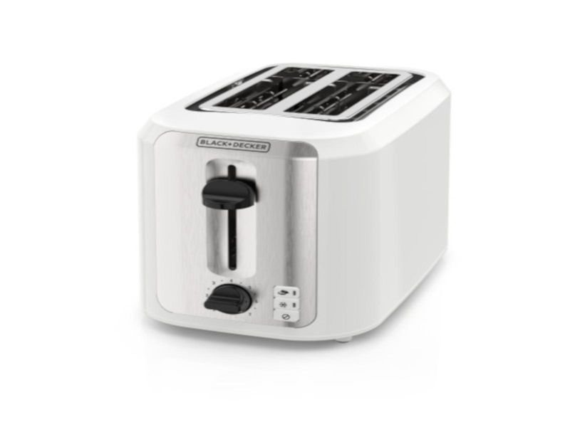 TOSTADORA BLACK DECKER 2 REBANADAS 750W 7 NIVELES BLANCA