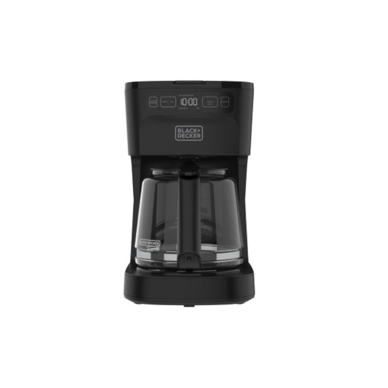 CAFETERA BLACK DECKER-12 TAZAS-SELECTOR DE INTENSIDAD CONTROLES PROGRAMABLES - NEGRA