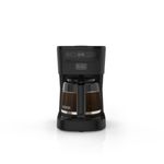 CAFETERA BLACK DECKER-12 TAZAS-SELECTOR DE INTENSIDAD CONTROLES PROGRAMABLES - NEGRA