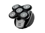 AFEITADORA RECARGABLE REMINGTON BALDER PRO 5 CABEZAS ROTATIVA INALAMBRICA 50MIN PARA CABEZA NEGRA